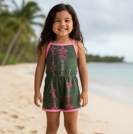Moana Romper- Mokihana