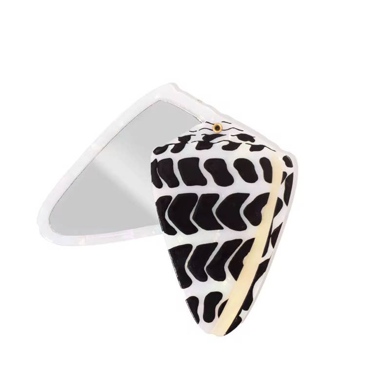 Hebrew Cone Shell Pocket Mirror