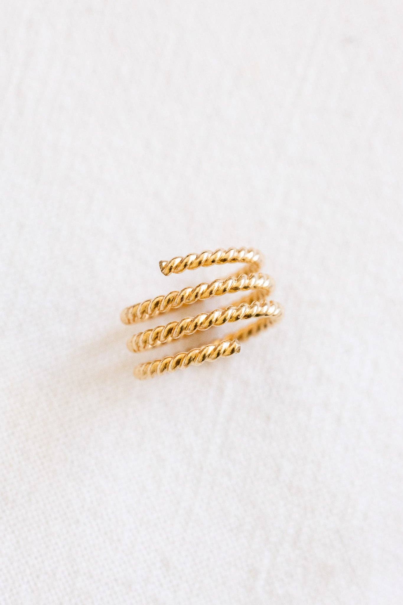 Twisted Double Wrapped Ring