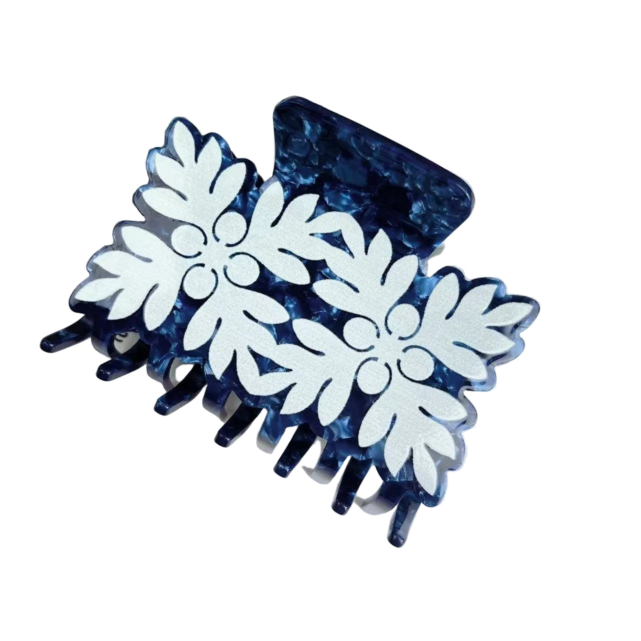 Quilt Print Hair Clip