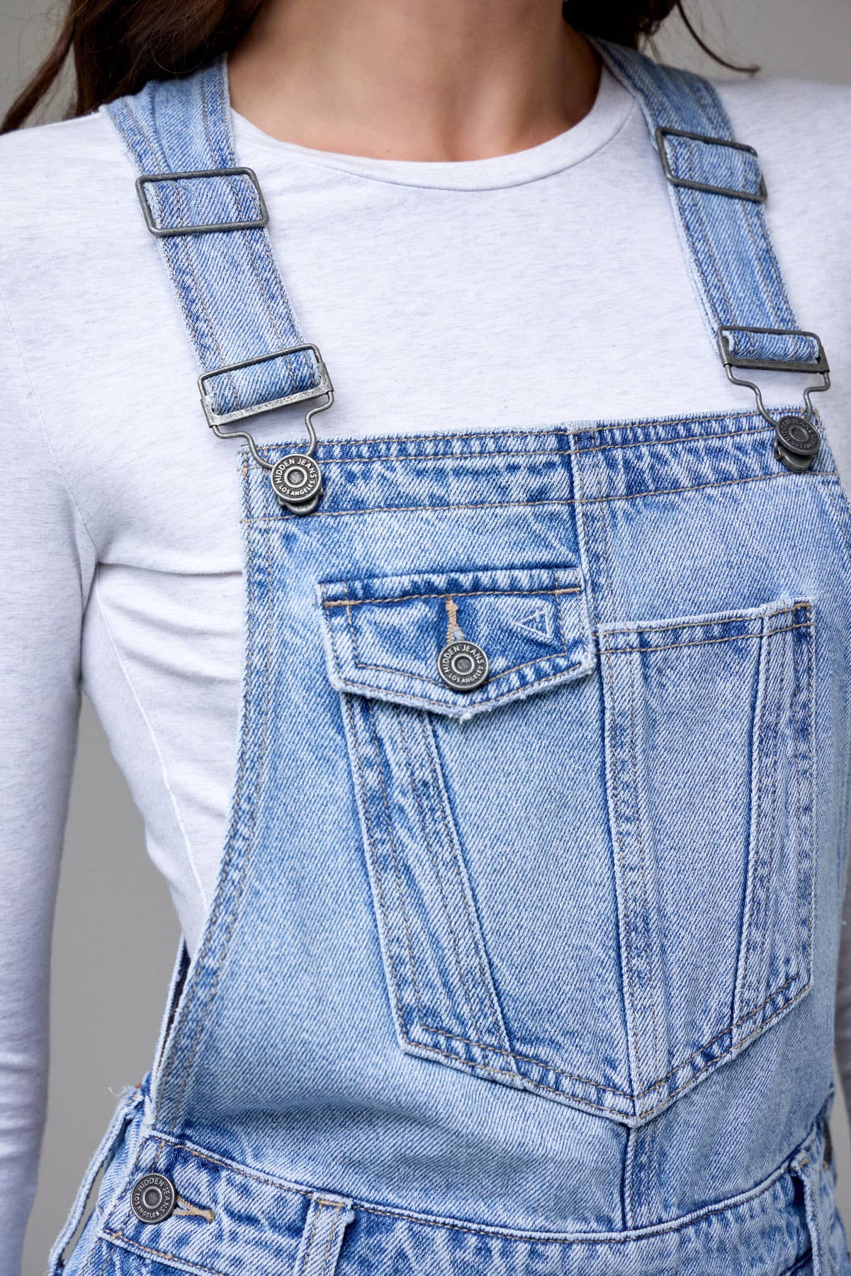 Light Wash Clean Classic Shortall