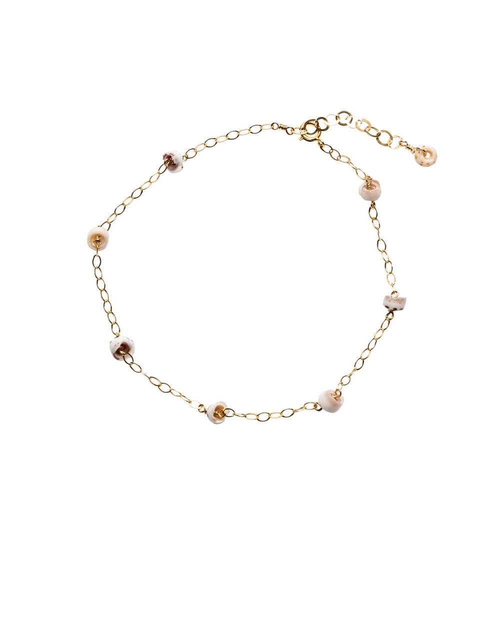 Mini Puka Shell Anklet