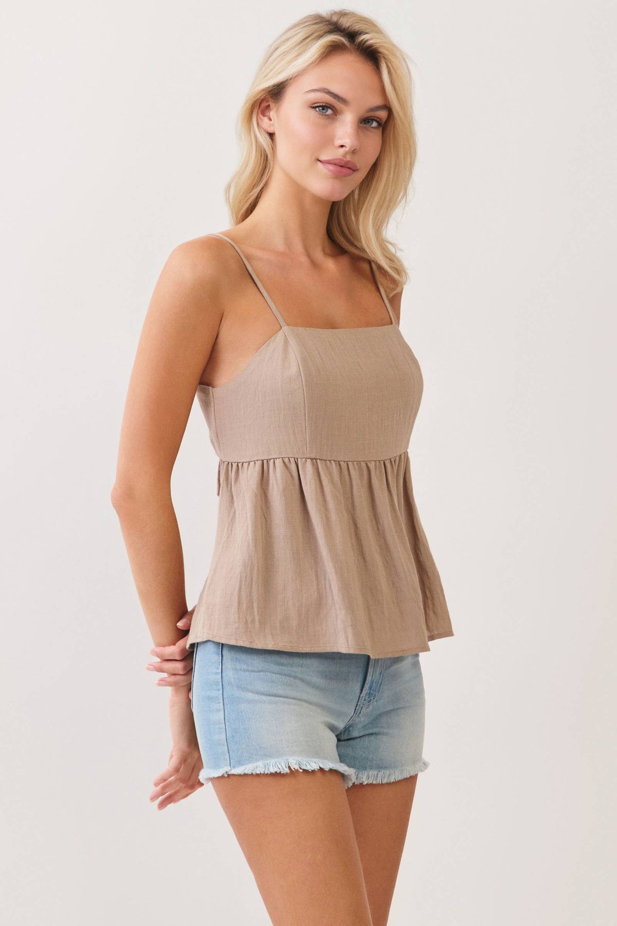 CAMI TIE TOP