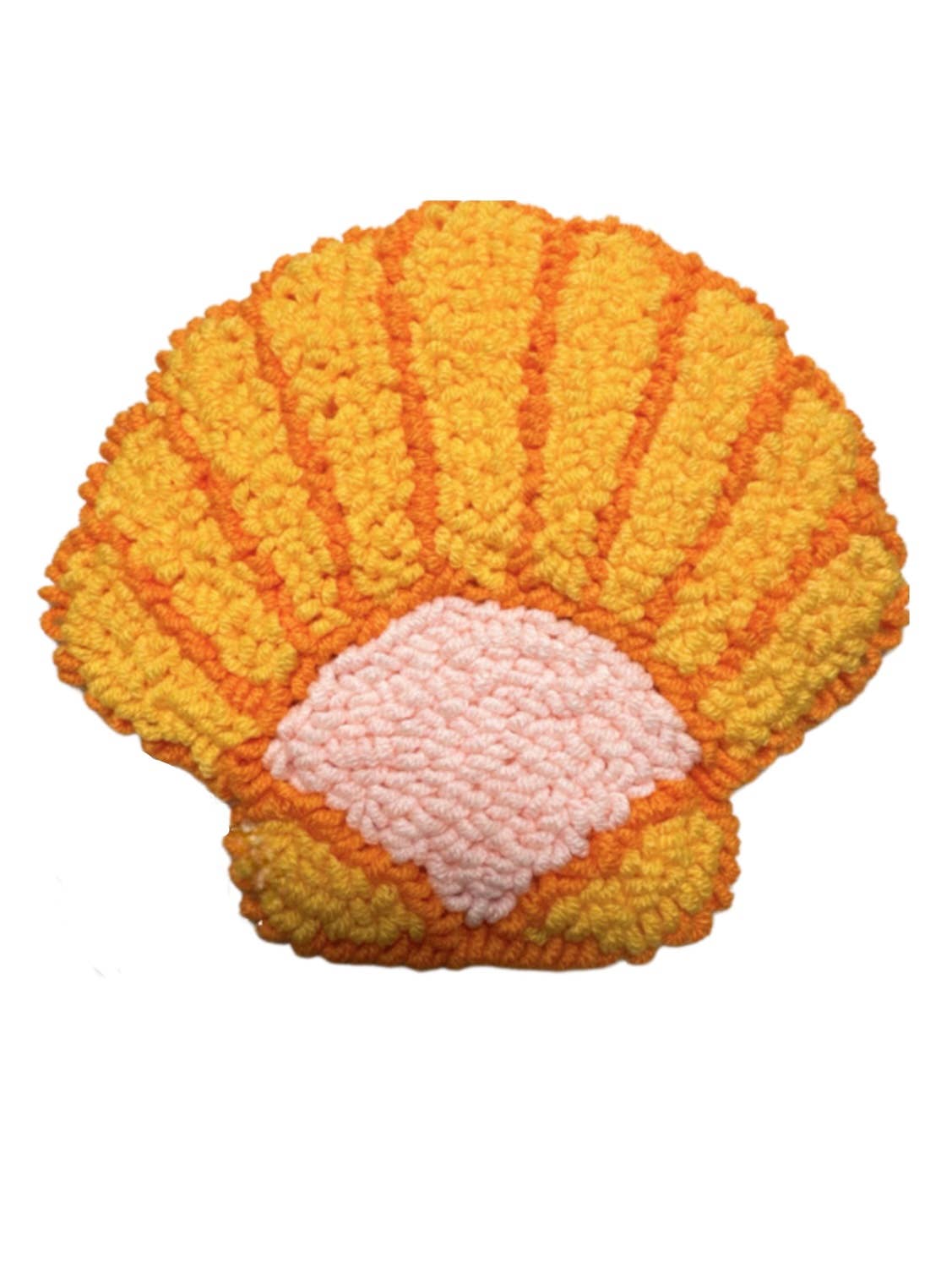 Sunrise Shell Mug Rug