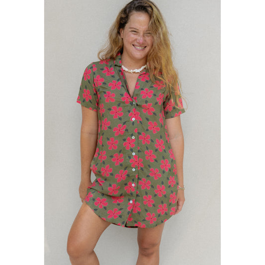 Aloha Shirt Dress