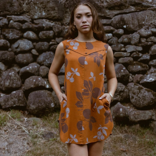 Electro Tank Dress - Lychee Liliko'i Fall '25
