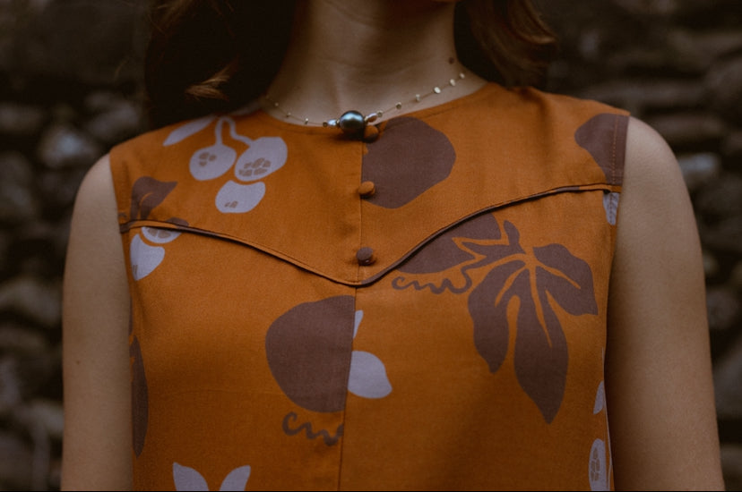 Electro Tank Dress - Lychee Liliko'i Fall '25