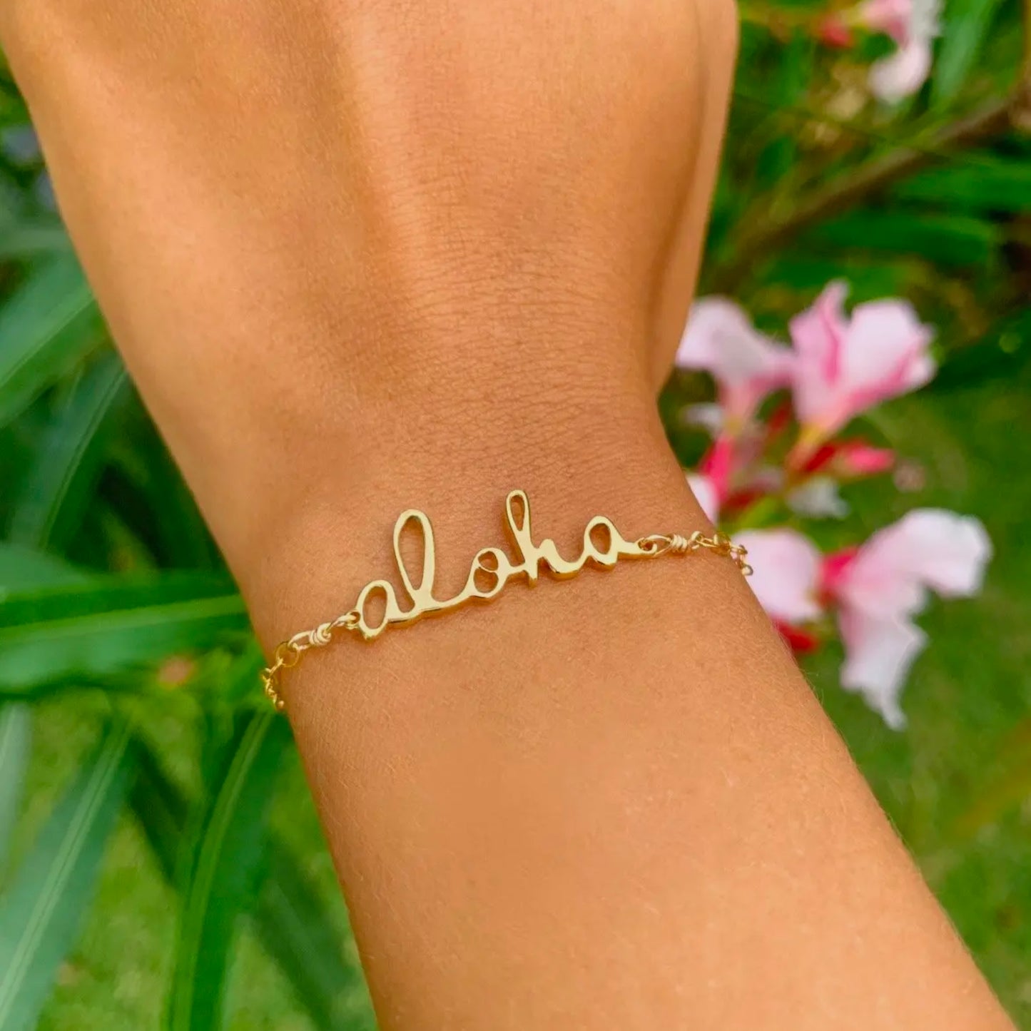 Simply Aloha Chain Braclet