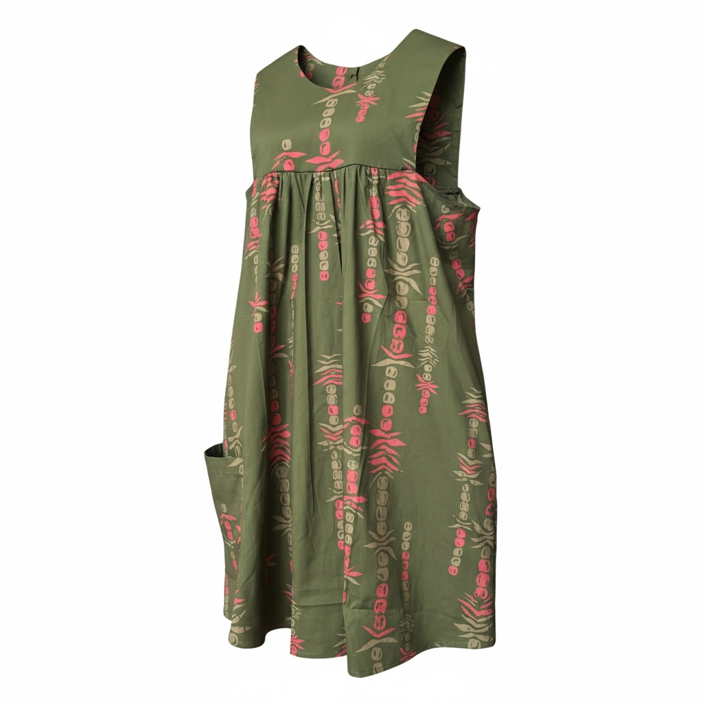 Baby Doll Pocket Dress - Mokihana