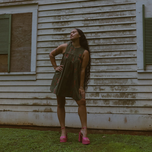 Baby Doll Pocket Dress - Mokihana