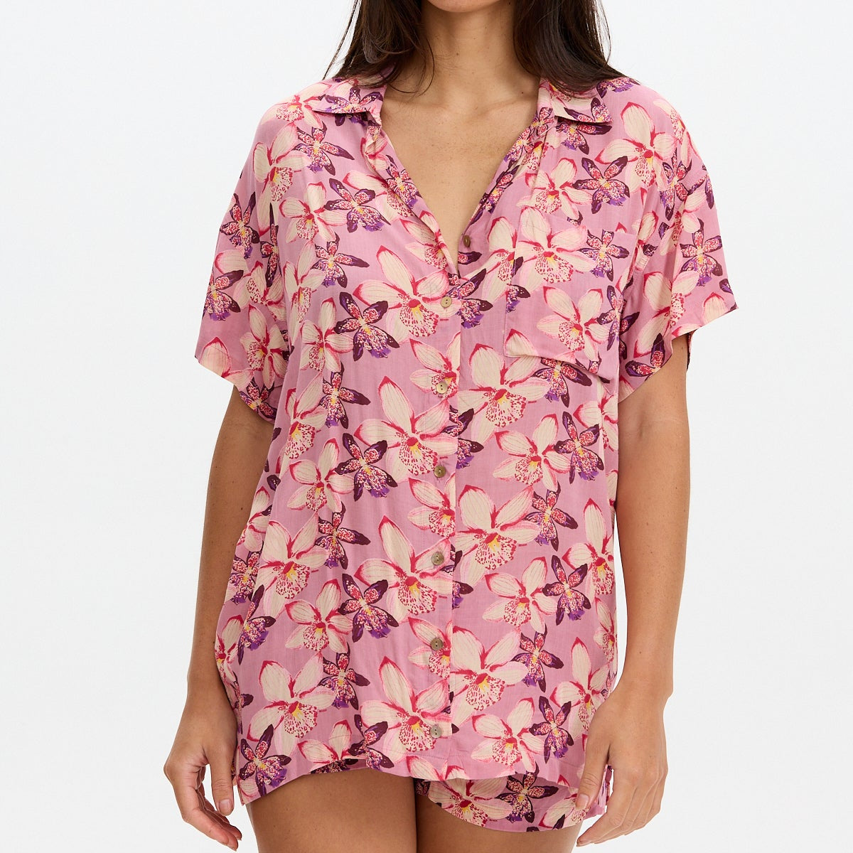 Aloha Shirt Dress