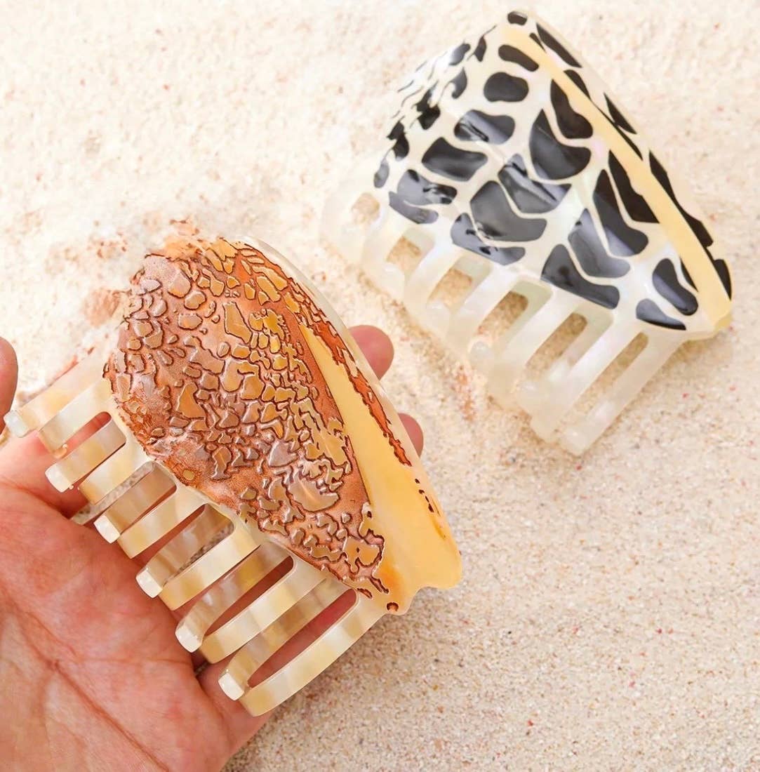 Hebrew Cone Shell Claw Clip