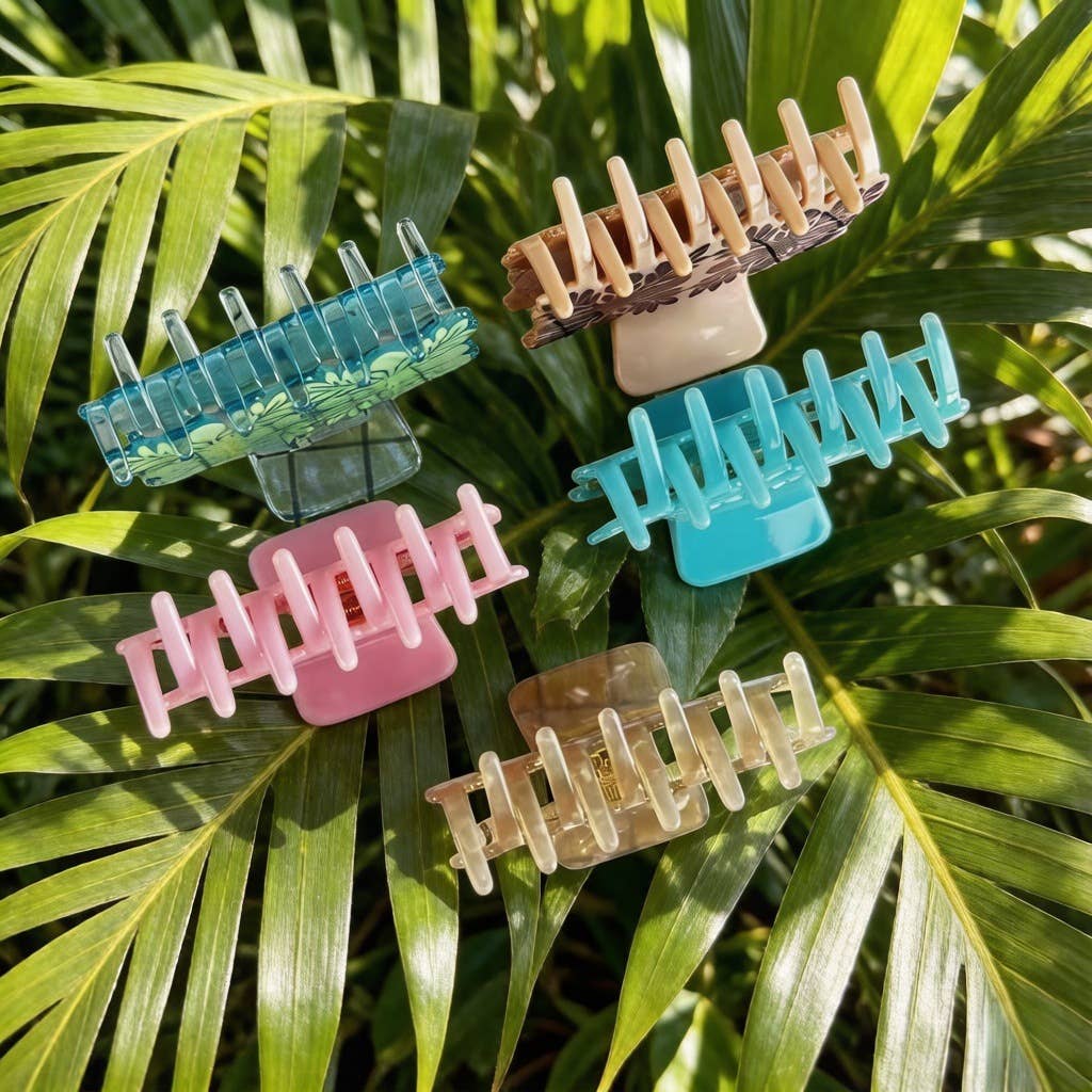 Quilt Hair Clips