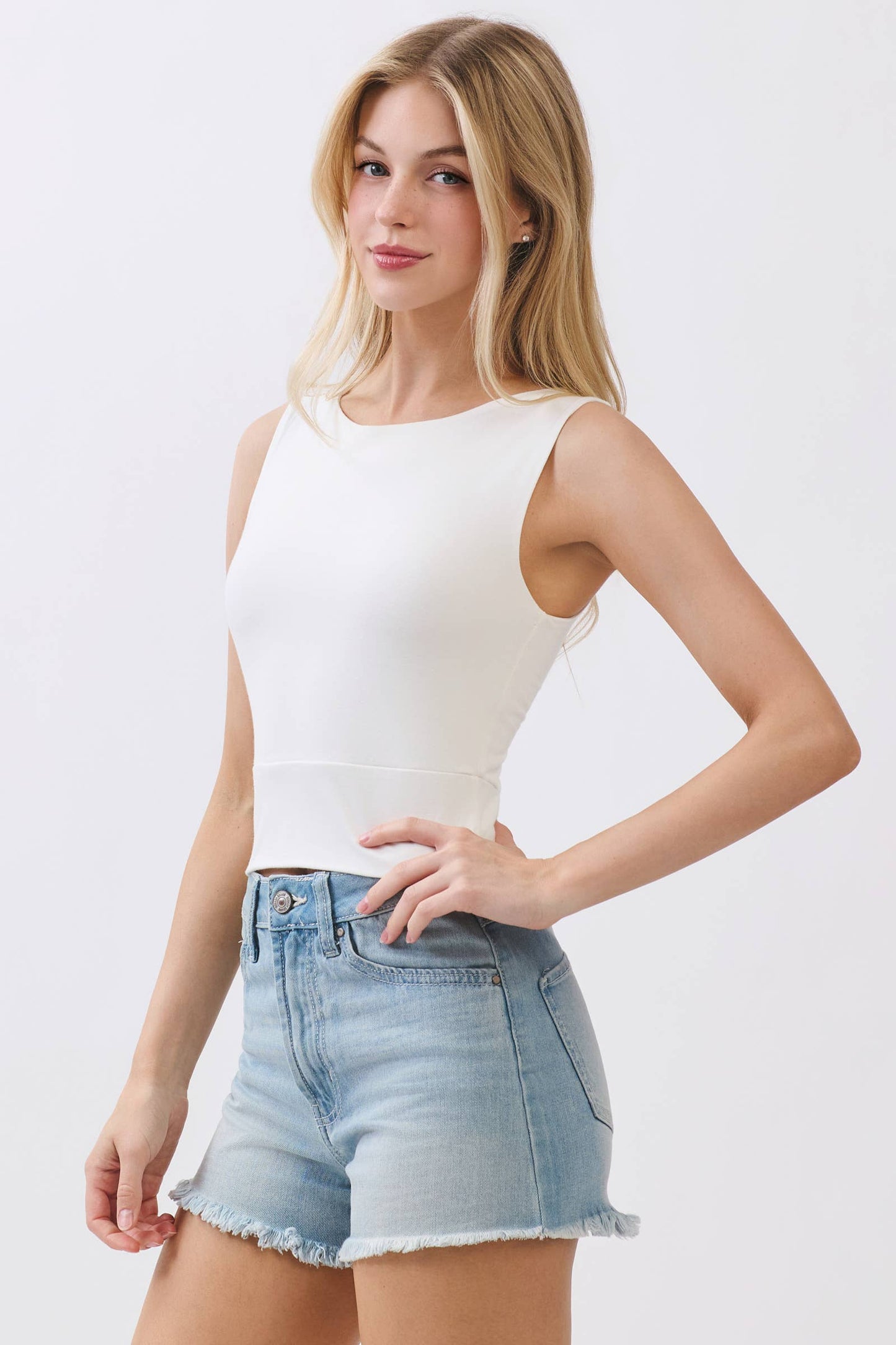 Fitted Crop Top