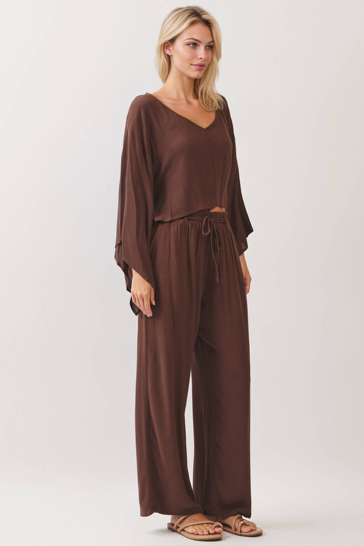 ELASTIC WAIST PANTS