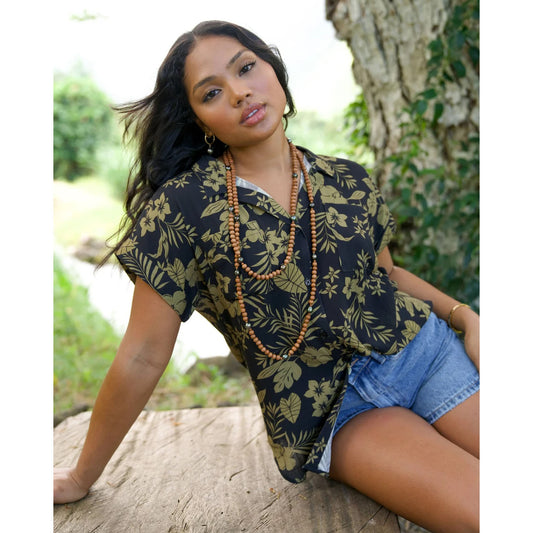 Aloha Wahine Top - Aloha Vintage X Gold