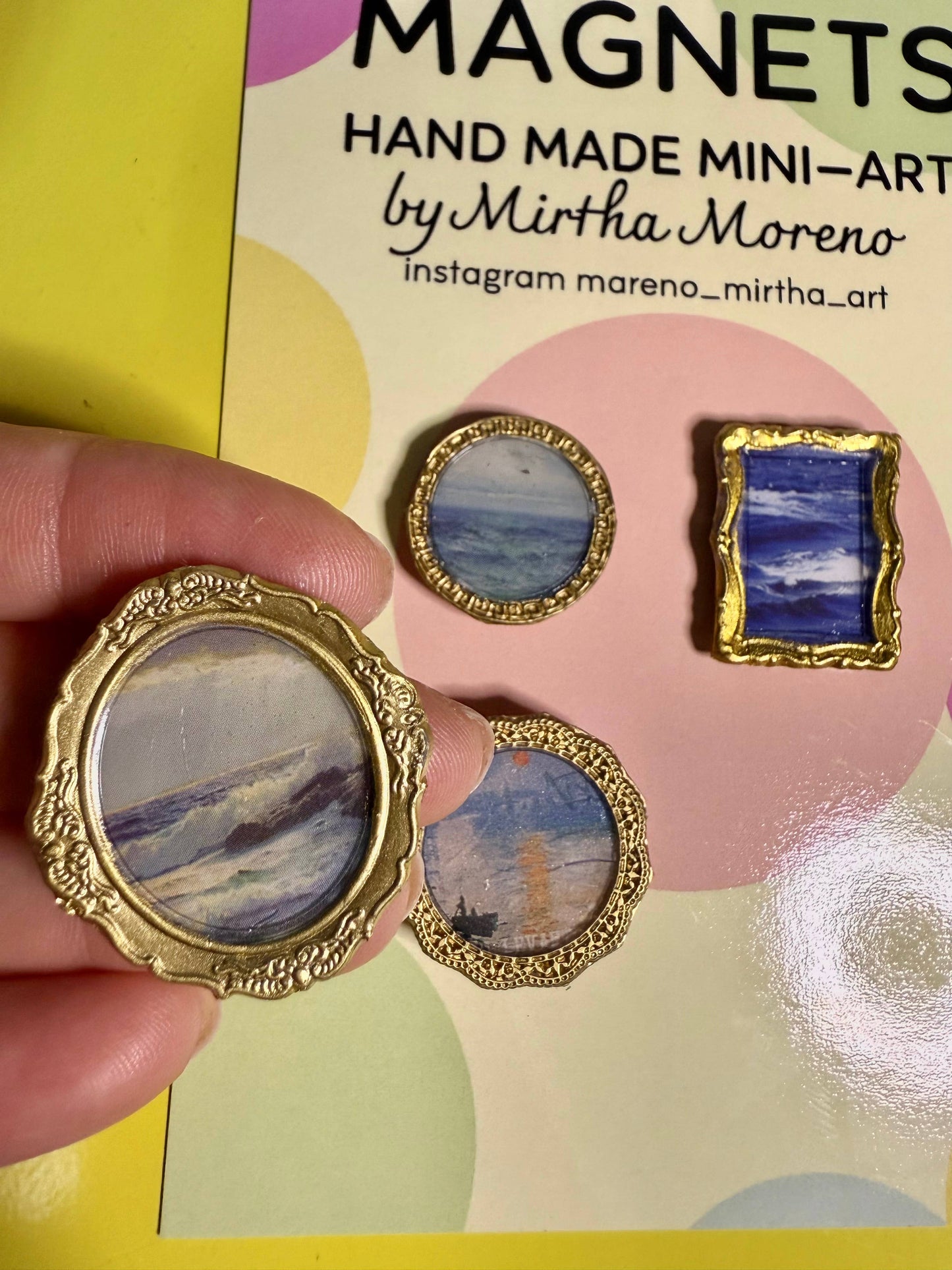 Seascape Magnets (Set of 4)