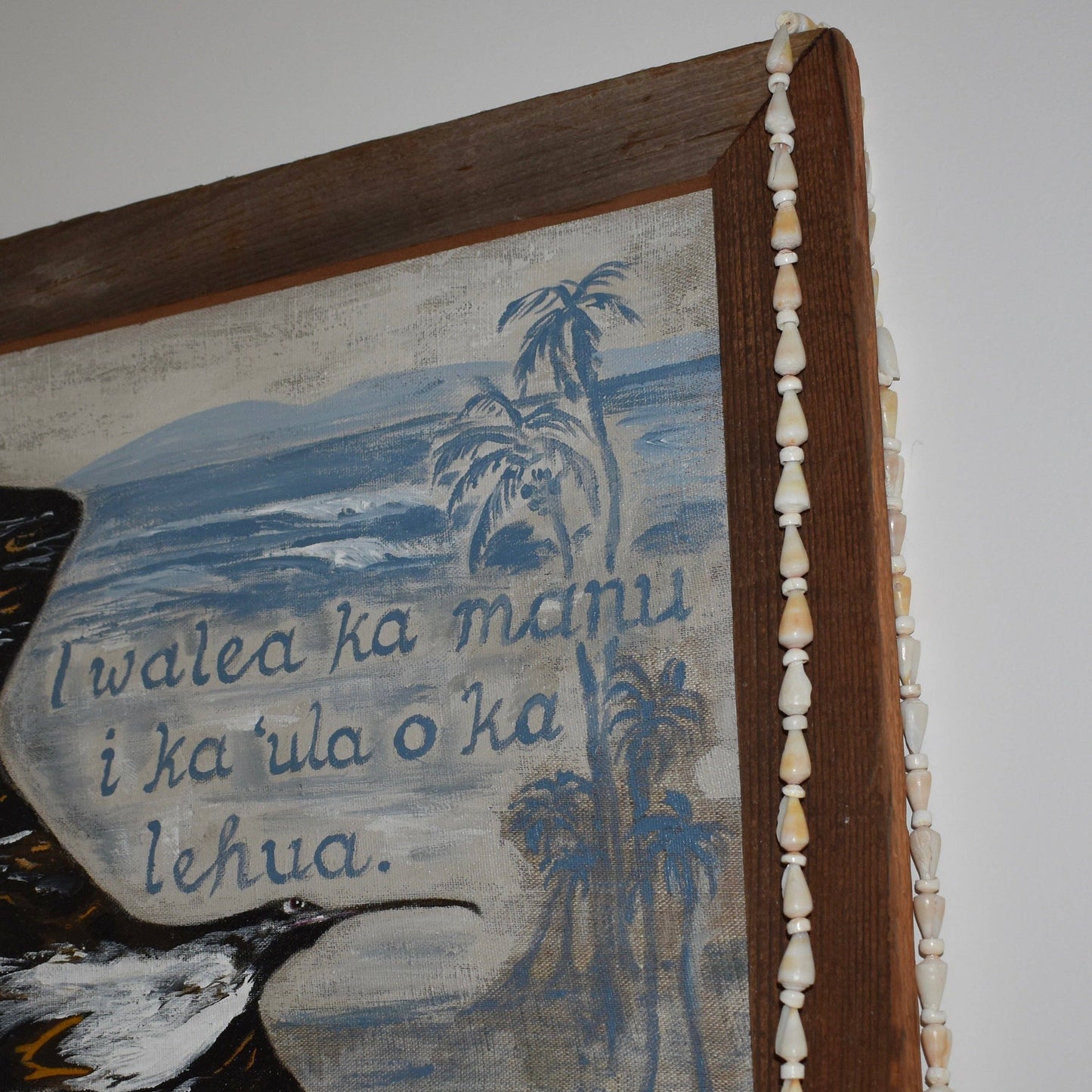 Cream Cone Shell + Puka Shell Lei