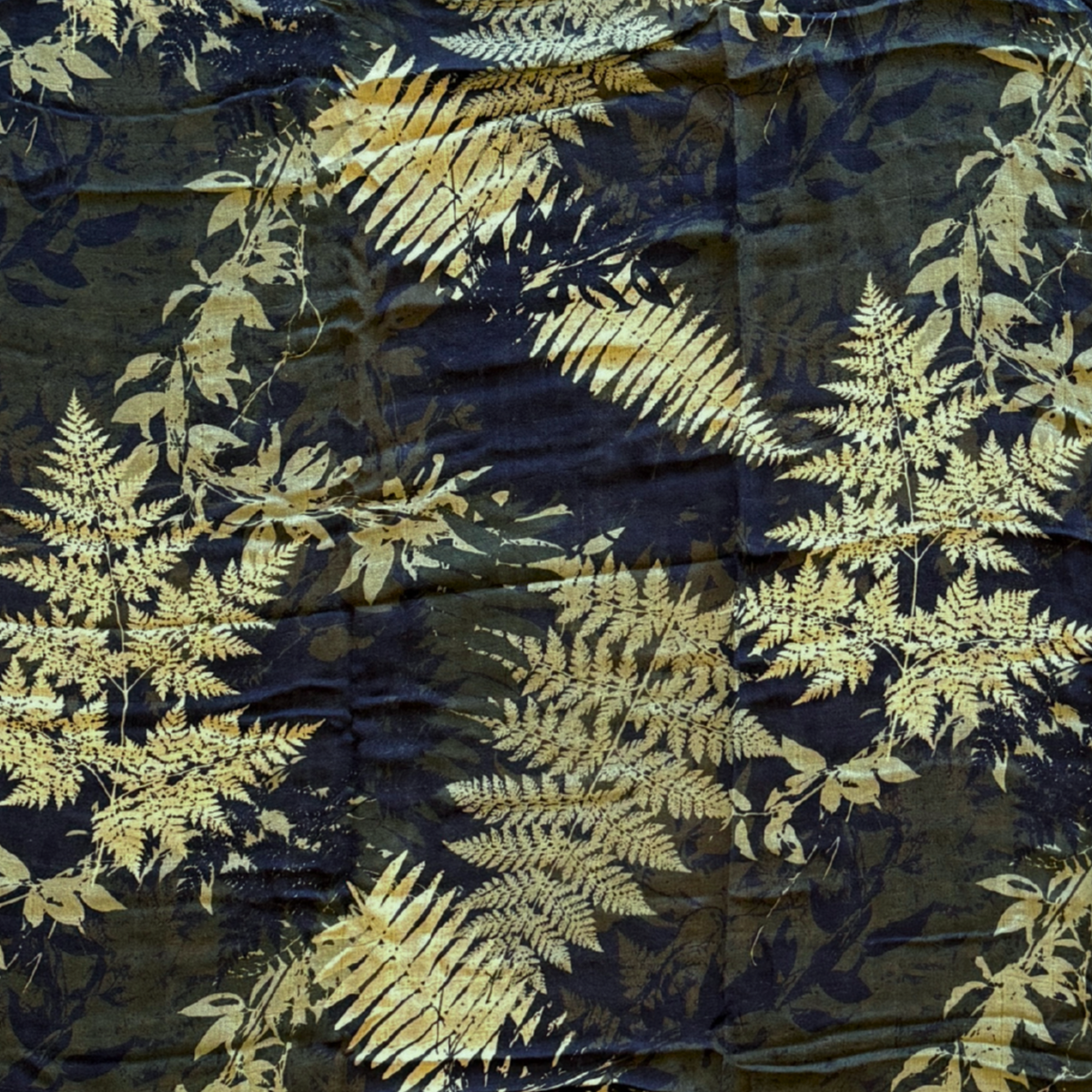 Green Hawaiian Ferns Kapa Moe — Swaddle