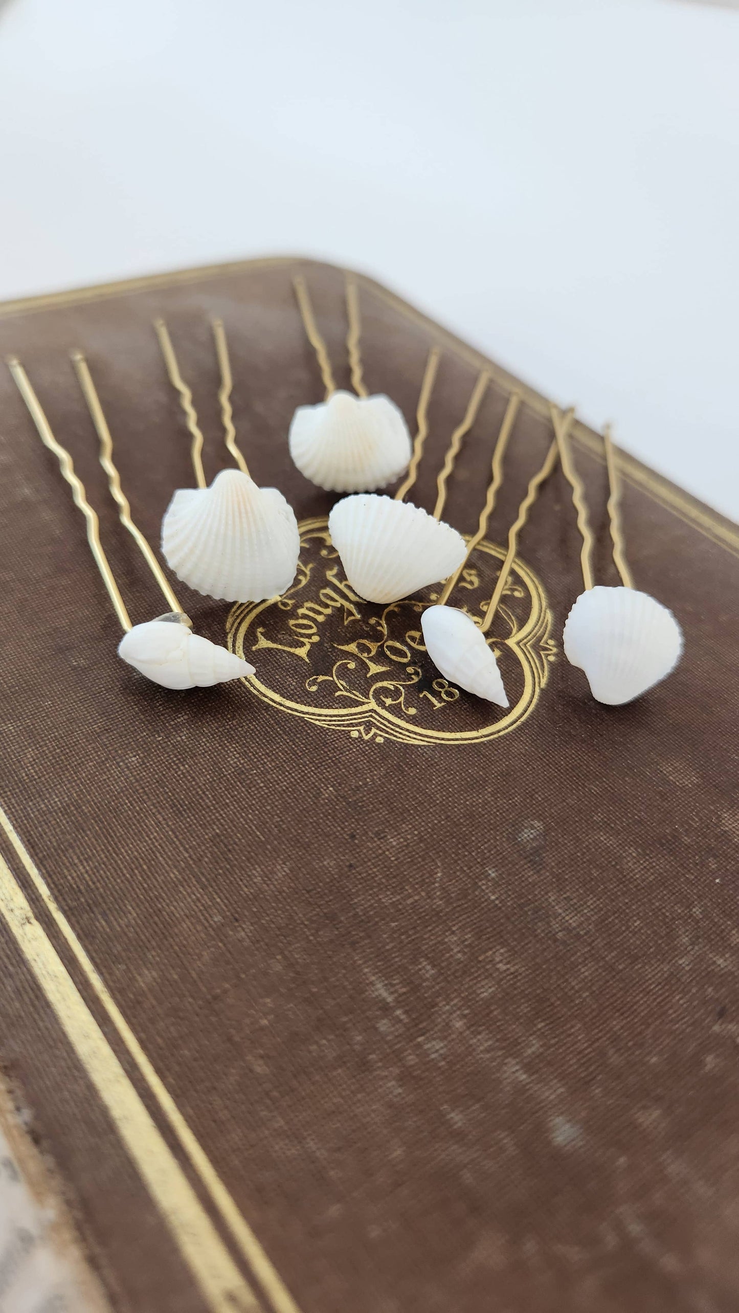 Seashell Hair Pins