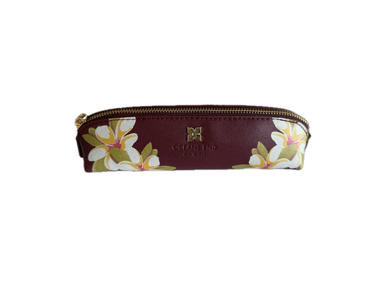 Binnie Pencil Case - Burgundy