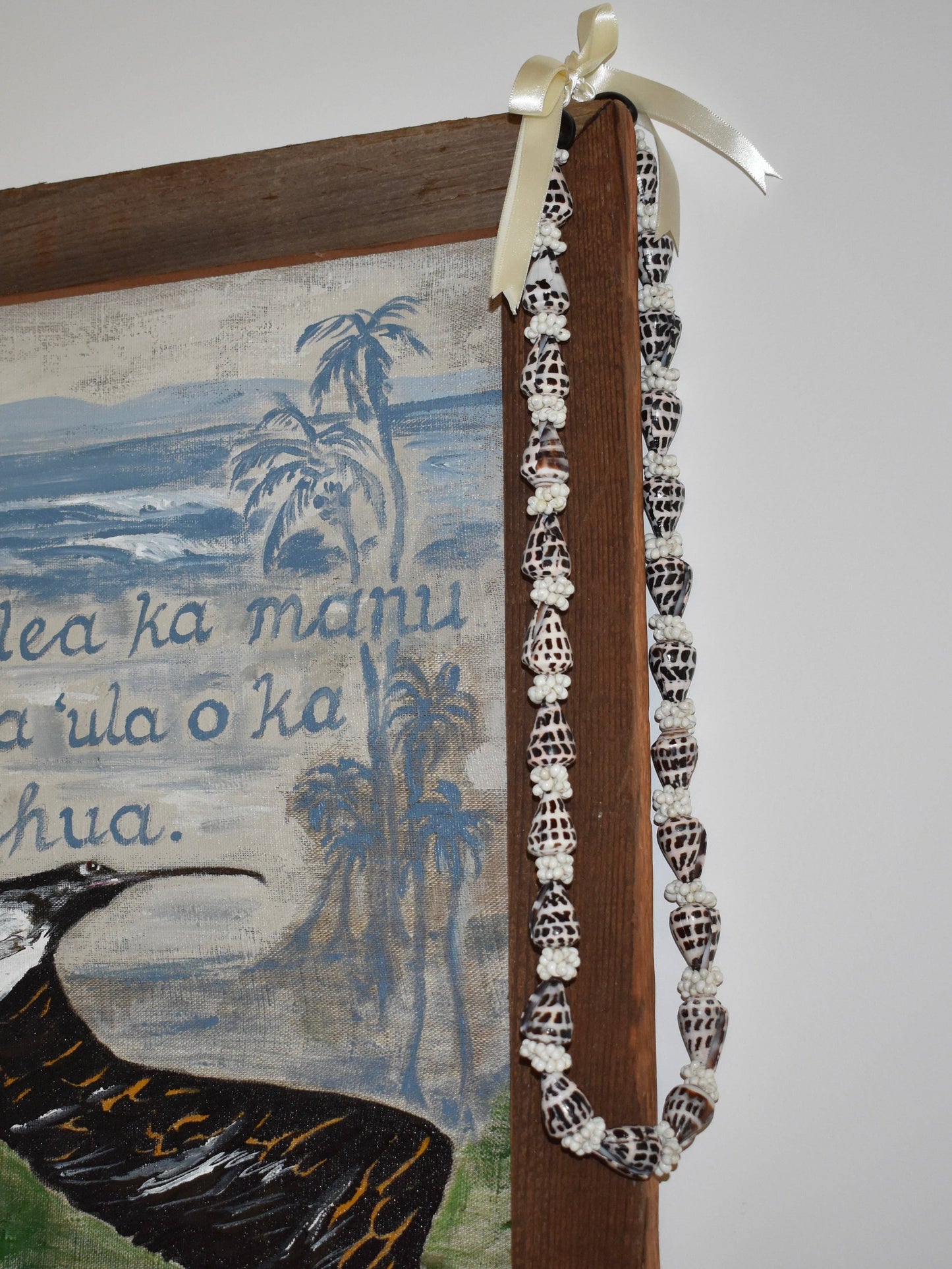 Hebrew Cone Shell + Cowrie Shell Lei