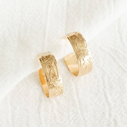 Wispy Chunky Hoops