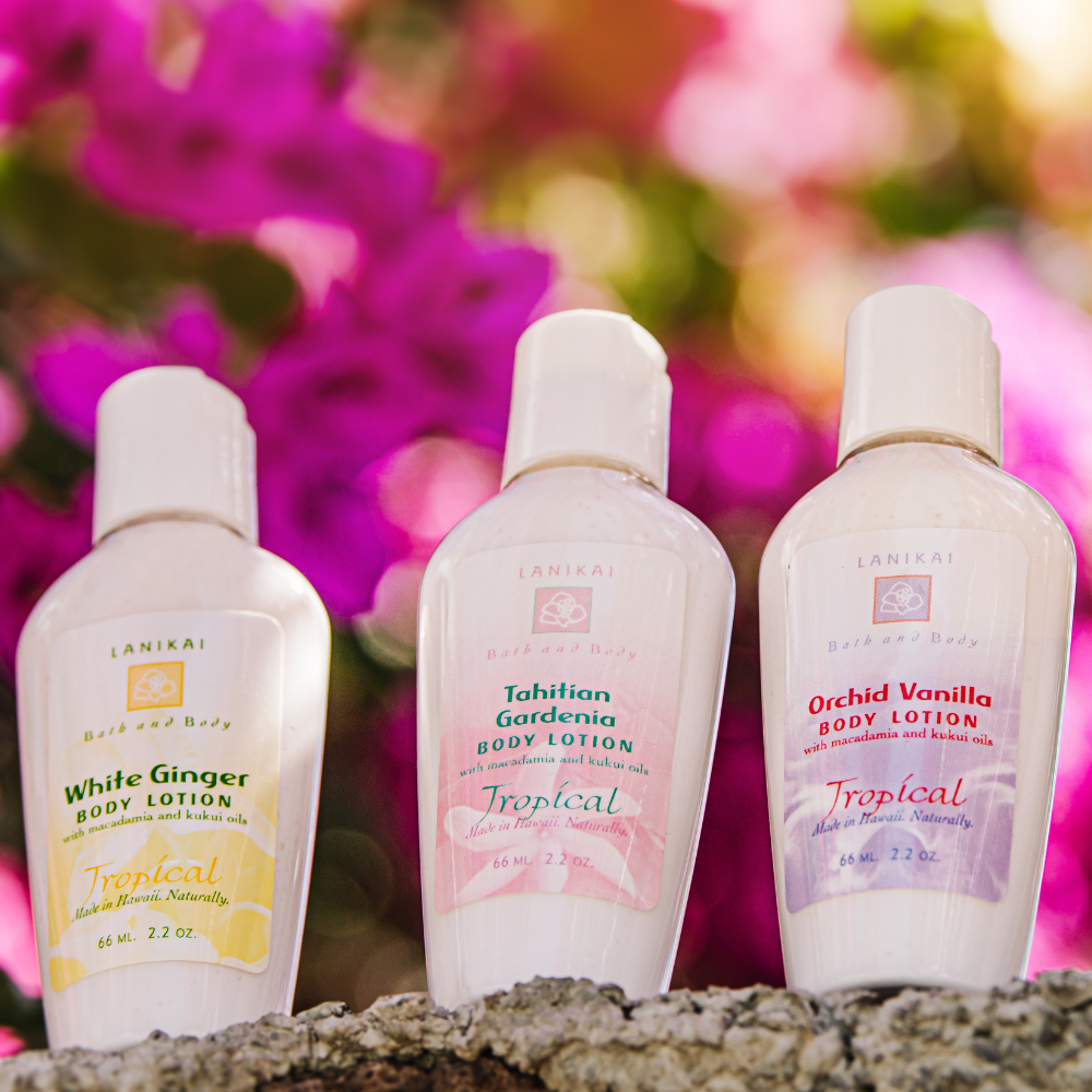 Tahitian Gardenia Lotion-8 oz and 2 oz
