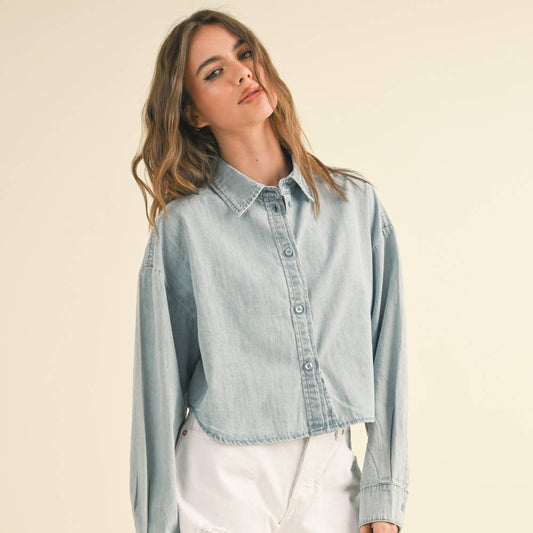 BUTTONDOWN SHORT DENIM SHIRTS