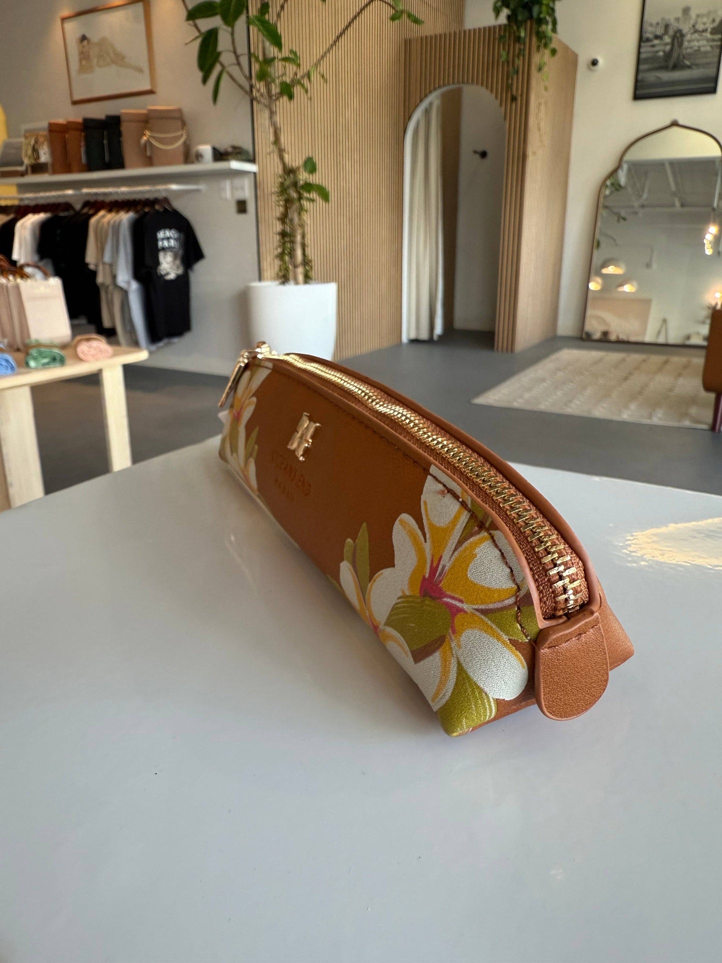 Binnie Pencil Case - Saddle