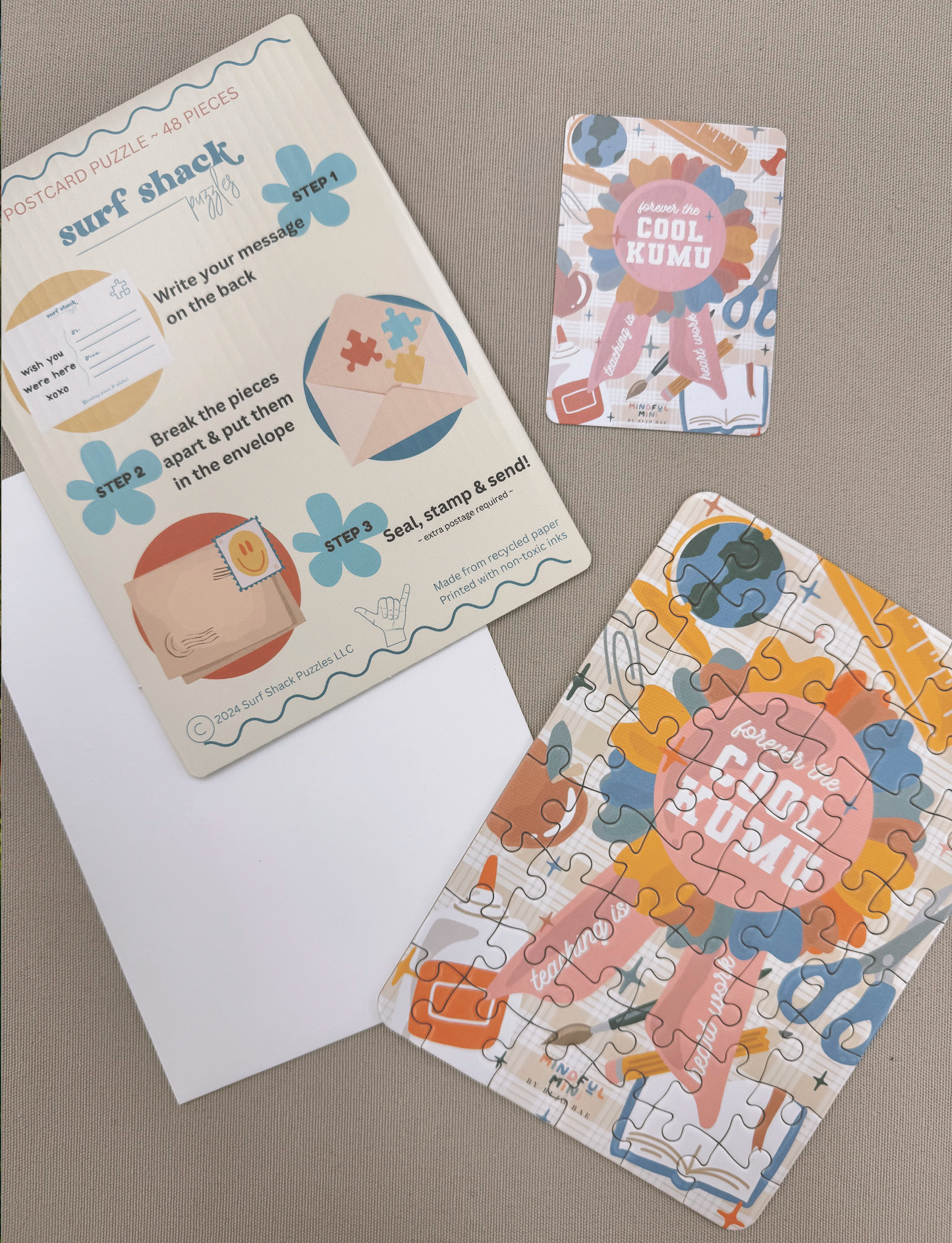 Cool Kumu Postcard Puzzle