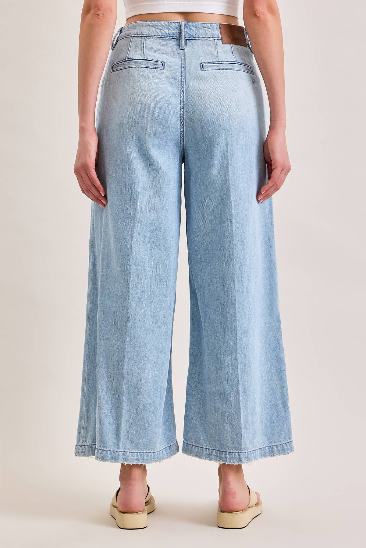 NORI CROPPED WIDE LEG TROUSER