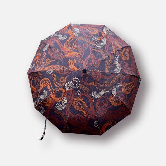 HE'E BROWN UMBRELLA