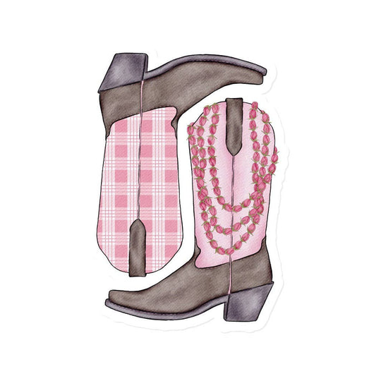 Lokelani Palaka Boots | Vinyl Stickers