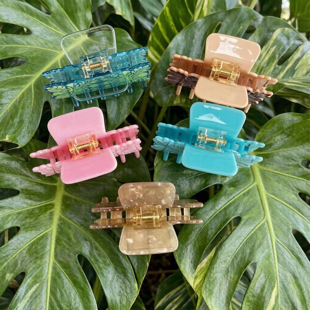 Quilt Hair Clips