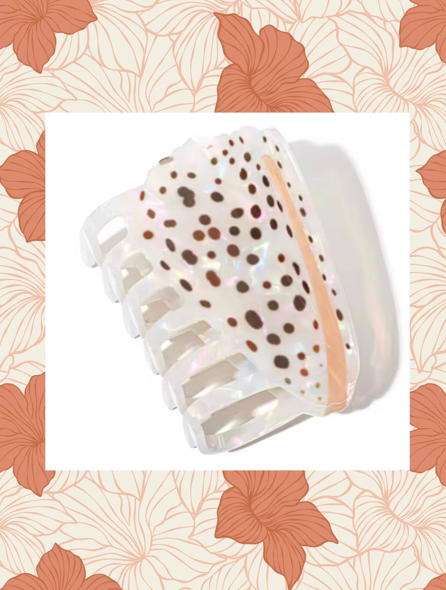 Flea Cone Shell Claw Clip