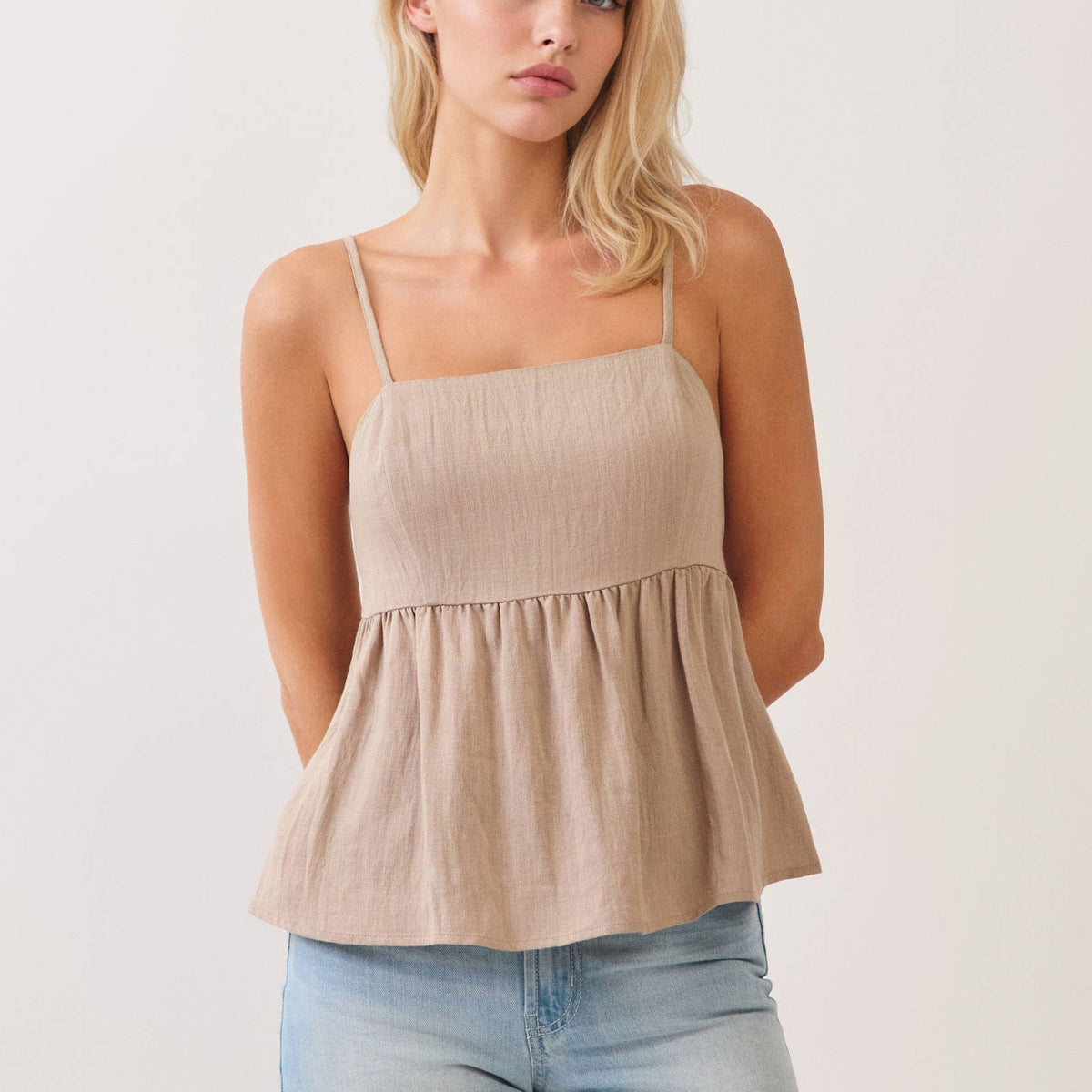 CAMI TIE TOP