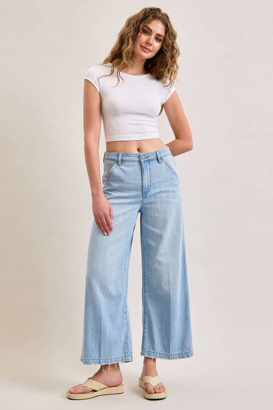NORI CROPPED WIDE LEG TROUSER
