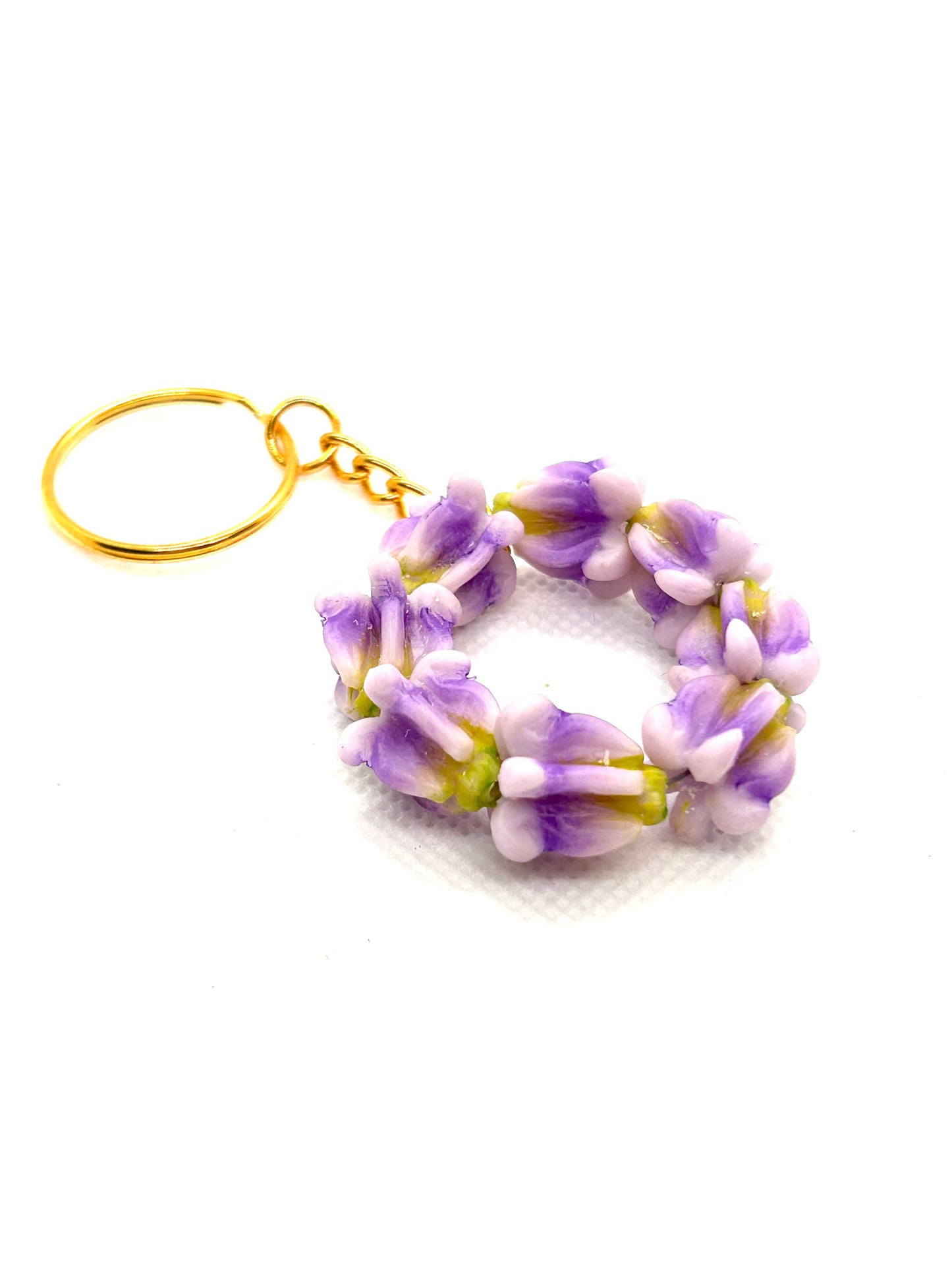 Mini Lei Keychain Charm