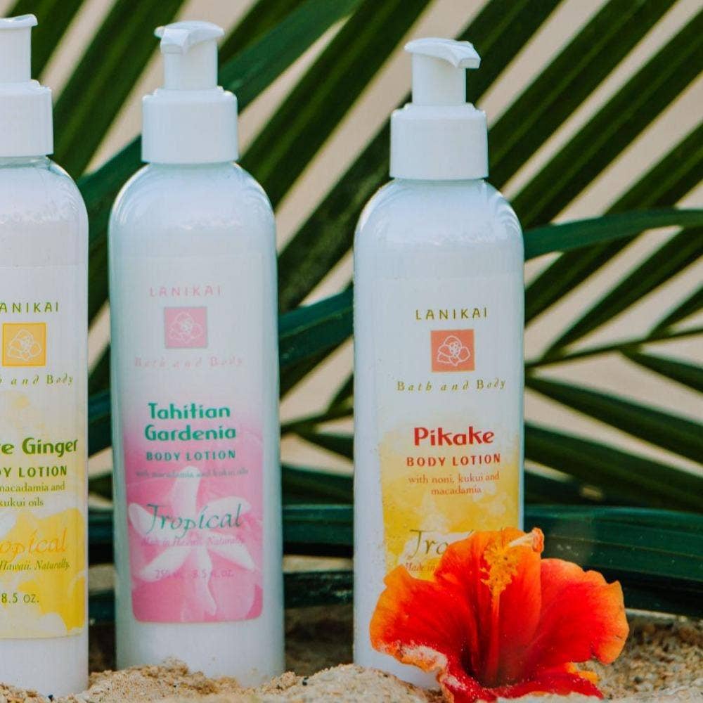 Tahitian Gardenia Lotion-8 oz and 2 oz