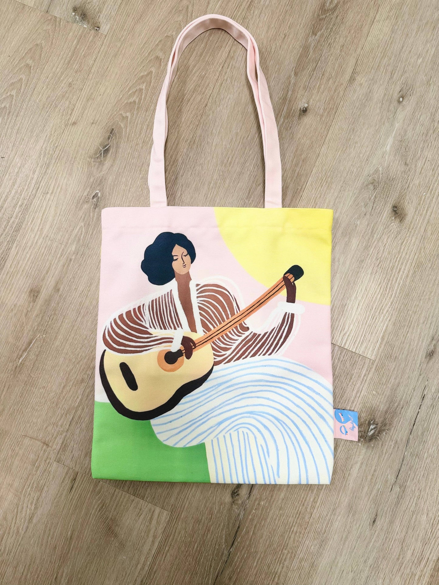 "Ukulele Girl" Tote Bag – Inspired by Hawaii 🌊