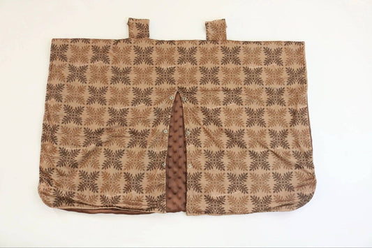 Baby Stroller Cover - Quilt Brown
