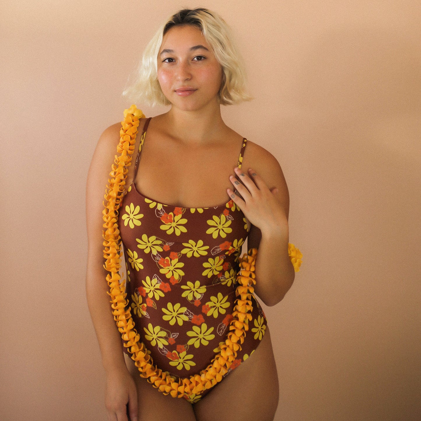 Retro Gardenia Kula One Piece